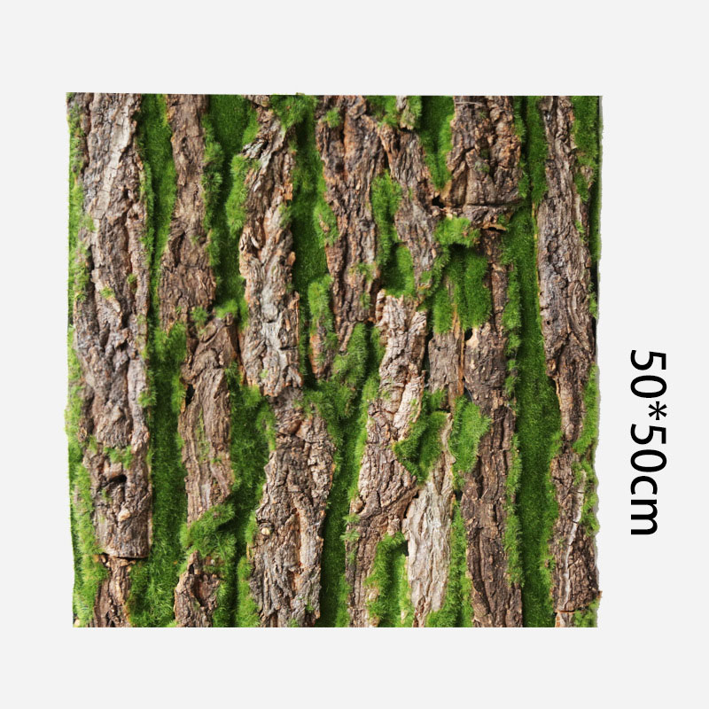 Preserved Moss Sheet - Имитация коры дерева для украшения домашней