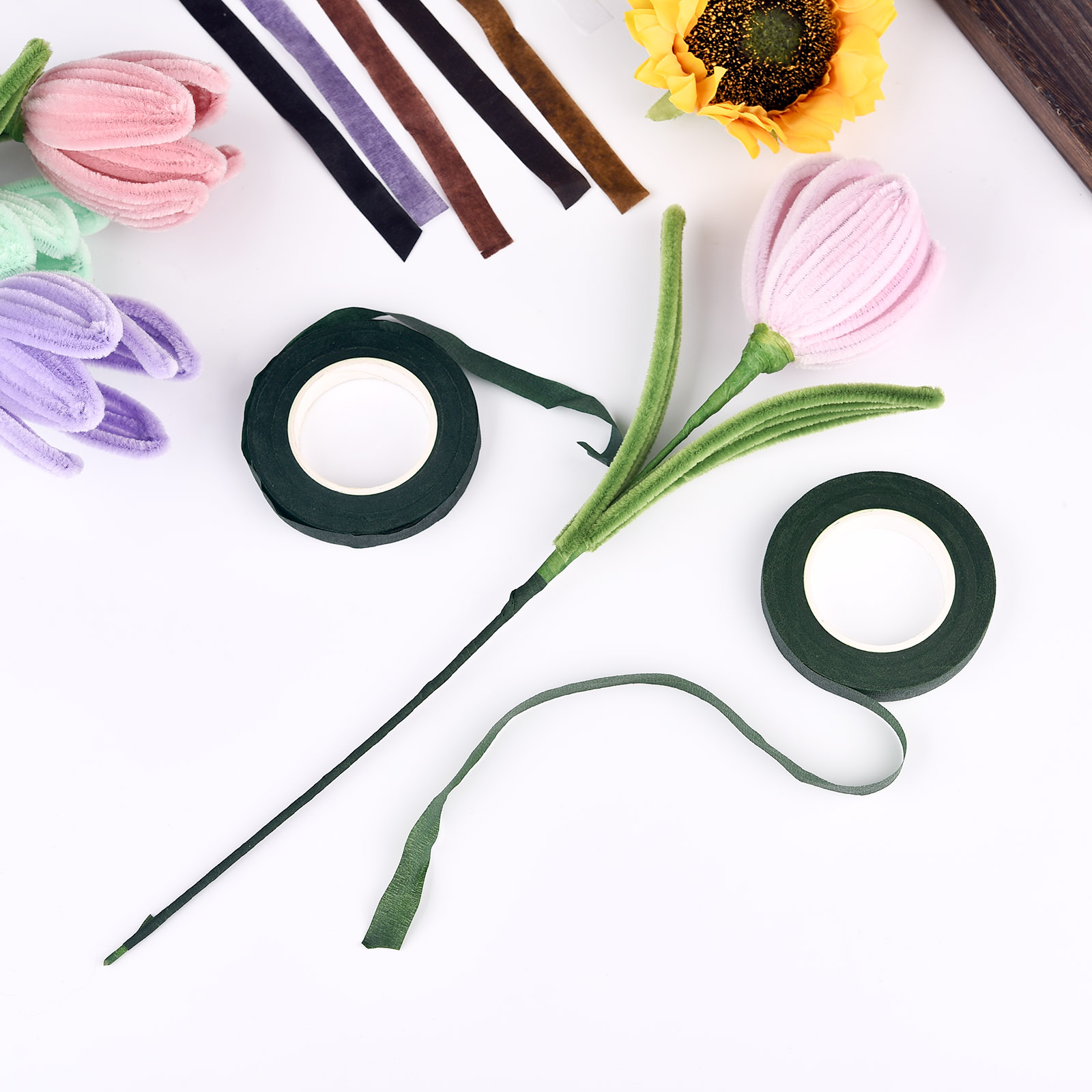 30 ярдов лента с цветочным сте – обзор и цена Supply For Florist