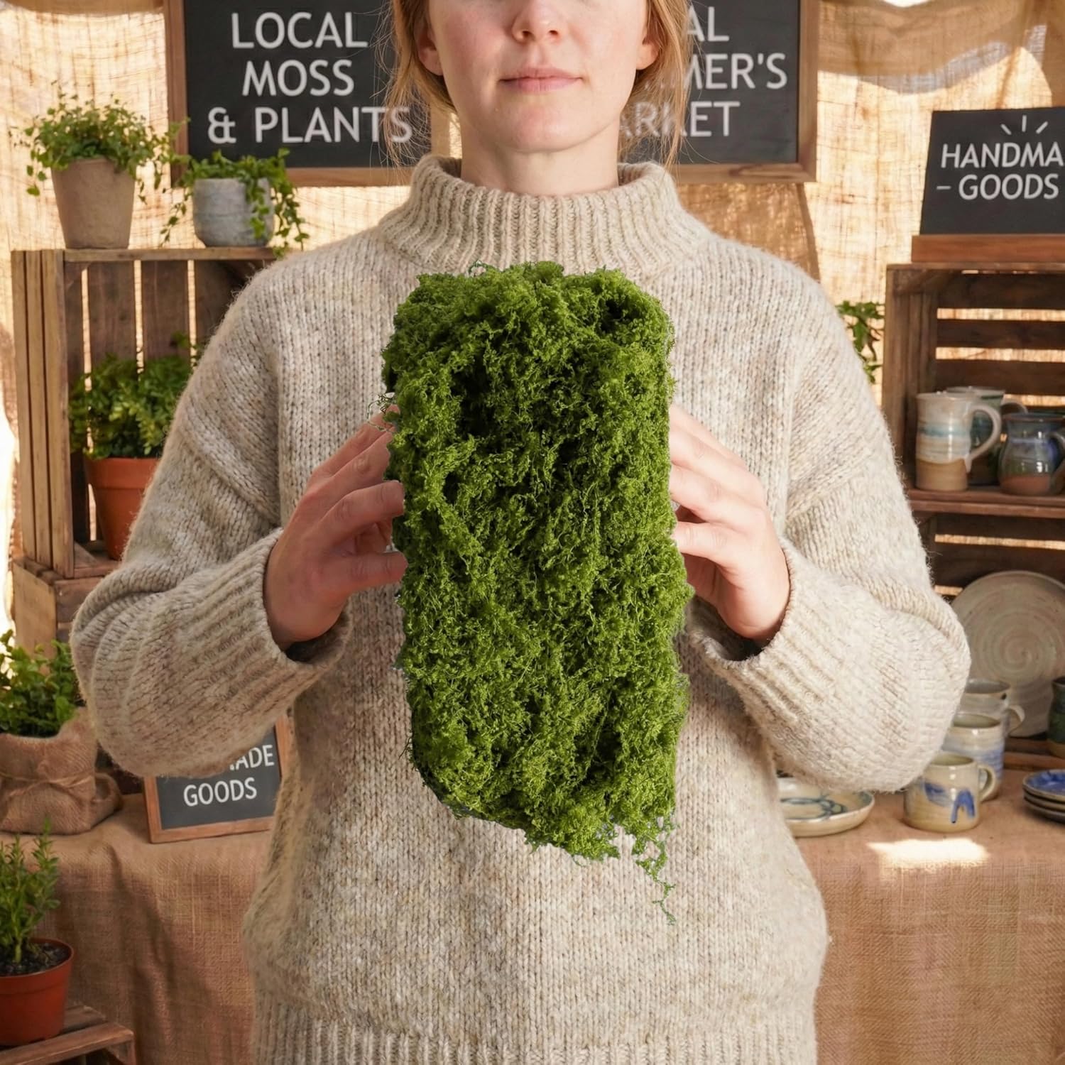 Искусственный моховой коврик-д – обзор и цена Preserved Moss Sheet
