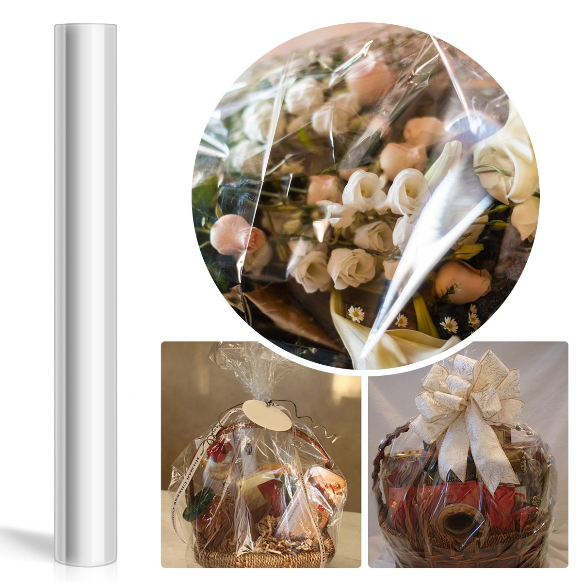 Прозрачная целлофановая пленка – обзор и цена Cellophane Wrap Clear