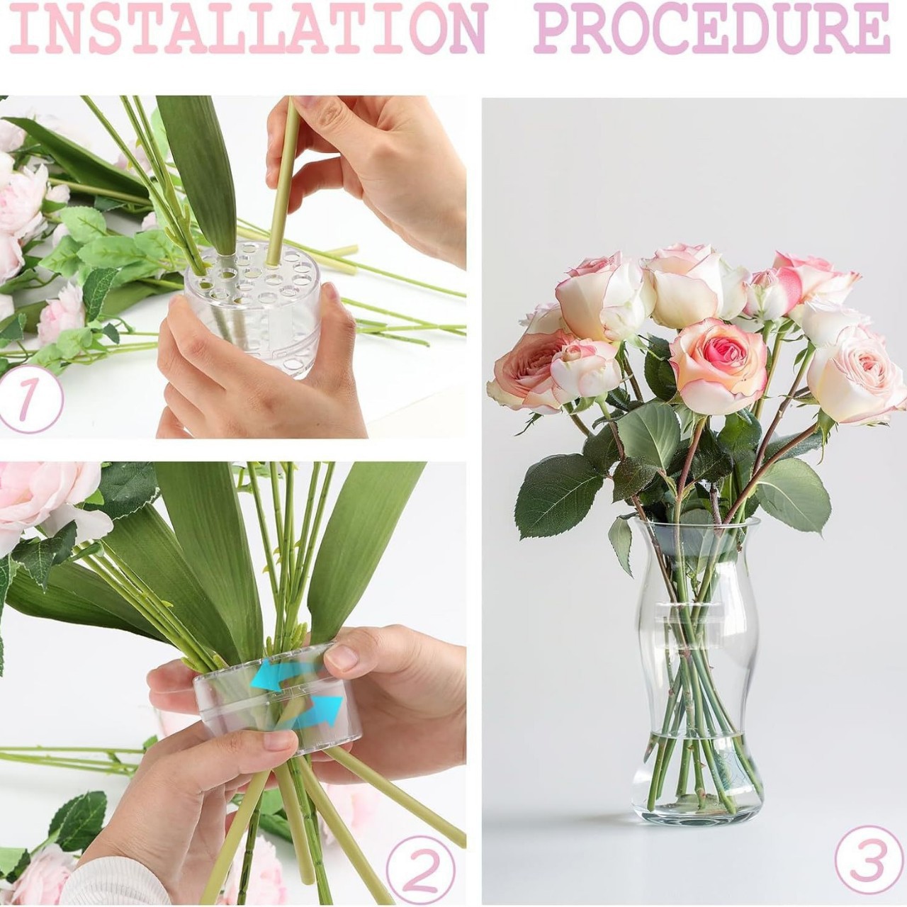 Спиральный держатель для стебл – обзор и цена Supply For Florist