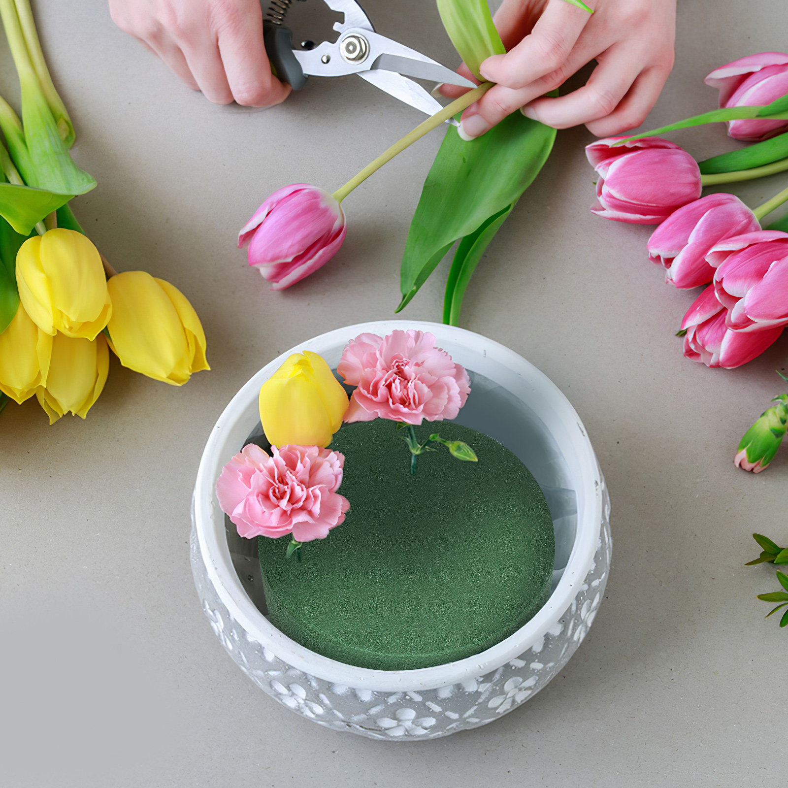 4 шт. круглых абсорбирующих фл – обзор и цена Supply For Florist